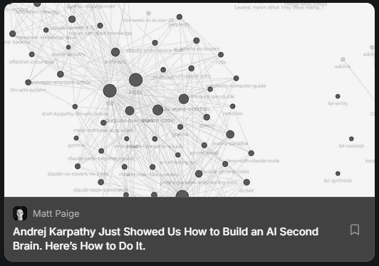 Andrej Karpathy Just Showed Us How to Build an AI Second Brain. Here's How To Do It.